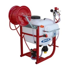 Gruppo portato botte irroratrice per trattore Ama da 120 lt - pompa AR 252, comp