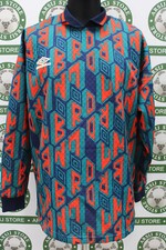 Maglia Calcio Portiere UMBRO TG L P491 shirt maillot trikot GOALKEEPER