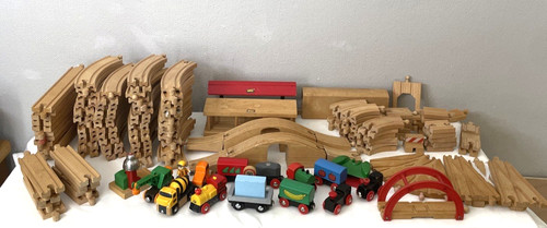 Pacchetto set treno - , legno