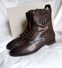 SANTONI donna Steifel doppio monaco D 41 ottime condizioni con scatola originale np 850,-€