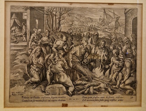 Stampa antica san paolo - antica, a