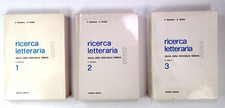 Ricerca Letteraria Storia della Letteratura Monforte Rinella Volume 1 2 3