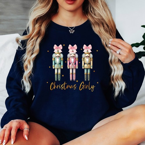 Felpa donna christmas girly - donna,