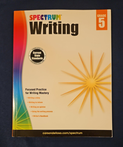 Spectrum writing grade - writing, 5