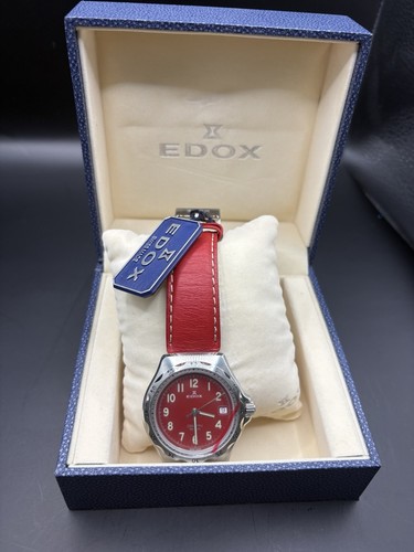 Edox delfin quadrante rosso - 20,