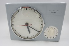 Rarissimo orologio da cucina JUNGHANS, con orologio a uova sveglia a breve termine ATO-MAT 1965 grigio