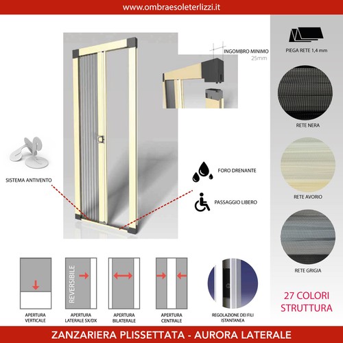 Zanzariera misura rullo - su,