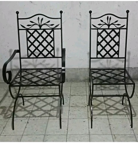 Sedia poltrona ferro pieno - sedia,