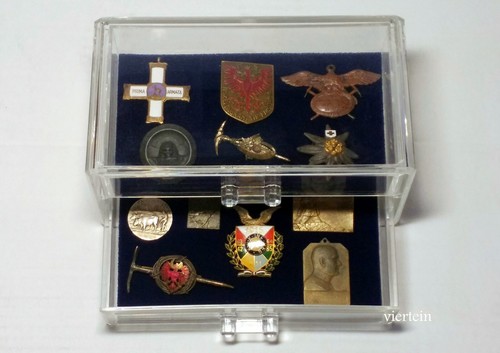 Box acrilico con - in, cassetti