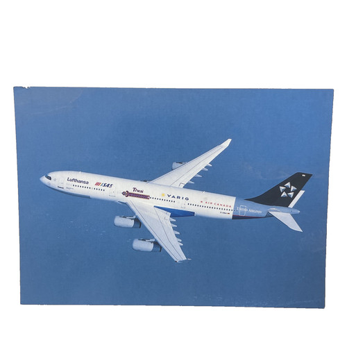 Cartolina aereo airline issue - airline,
