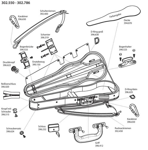 Violino astuccio - -,