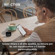 Sony WFC710NB.CE7 cuffia e