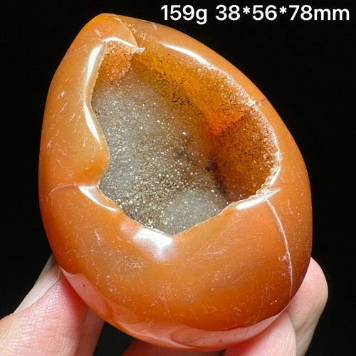 159g agata geode rossa - 159g,