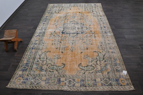 Tappeto vintage turco oushak - tappeto,
