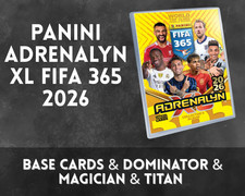 Panini Adrenalyn XL FIFA 365 2026 ⚽ FIFA 365 26 ⚽carte singole DA SCEGLIERE