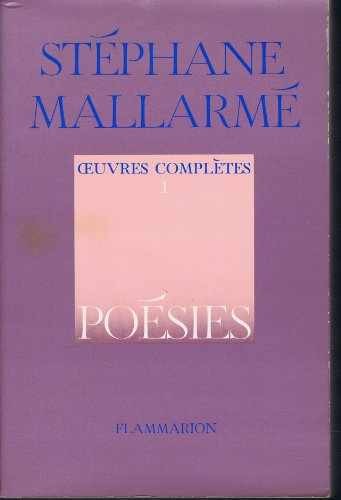 œuvres complètes poésies - Œuvres, i: