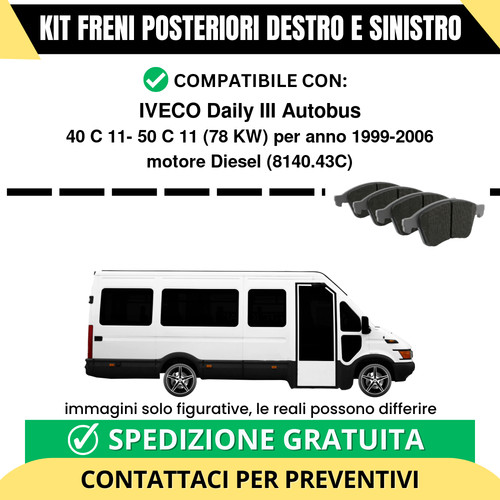 Pastiglie freno posteriori - pastiglie,