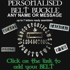 Fibbia cintura personalizzata