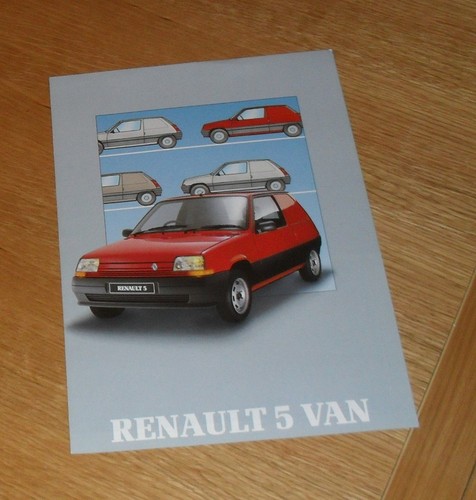 Brochure renault van - brochure,