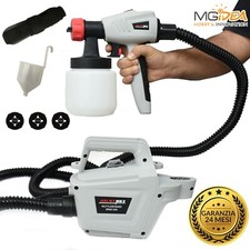 PISTOLA COMPRESSORE SPRUZZO SANIFICAZIONE INTONACO PITTURA INTERNI ESTERNI HVLP