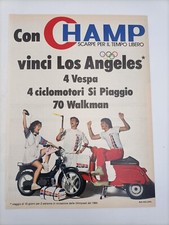 Clipping Ritaglio Pubblicità Advertising 1983 CHAMP Scarpe per il Tempo Libero