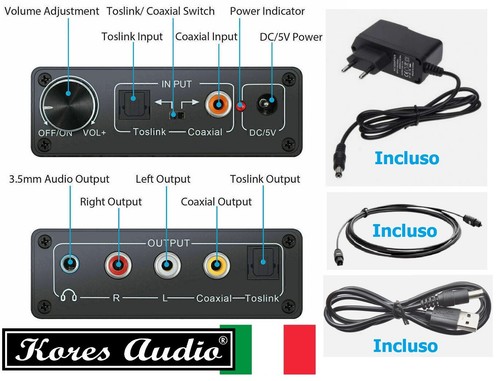 Mini preamplificatore dac - preamplificatore,