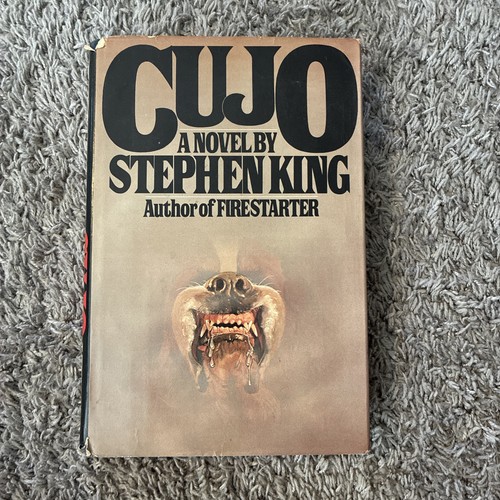 Cujo stephen king 1st - by,