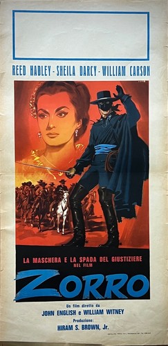 Zorro locandina originale - locandina,