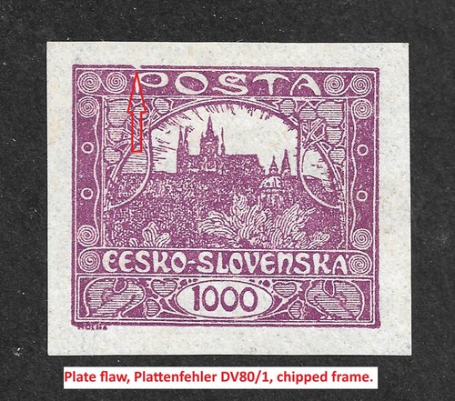Cecoslovacchia 1919 mnh mi - cecoslovacchia, **
