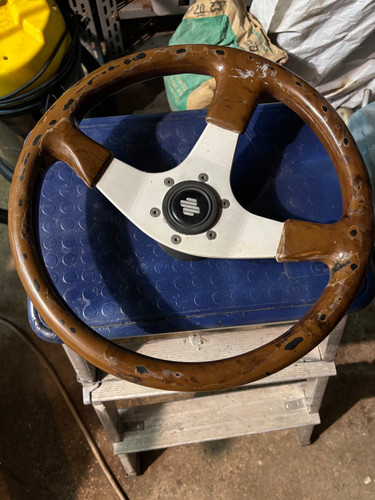 Volante per barca gommone - volante, o