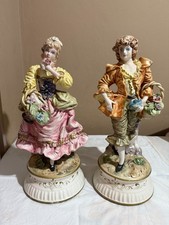 Statuette capodimonte coppia originali anni 60 70