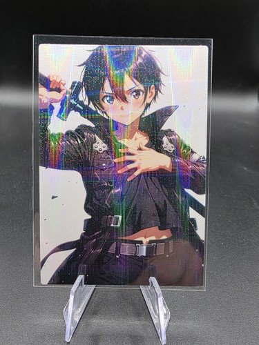 Kirito aso anime olografico - kirito,