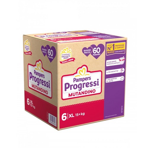 Pampers progressi mutandino - progressi,