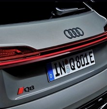 LOGO POSTERIORE AUDI nero