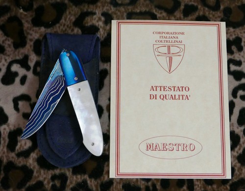 Coltello artigianale maestro - coltello,