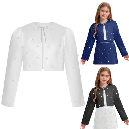 Cardigan decorato con - , perle
