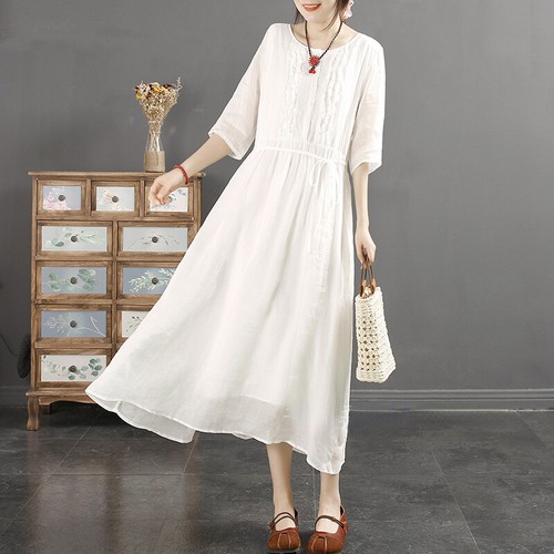 Abito midi donna - , con