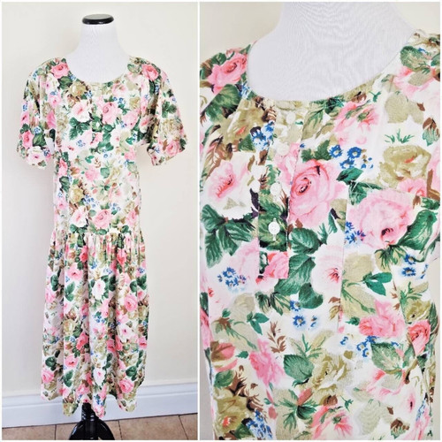 Abito midi vintage starina - abito,