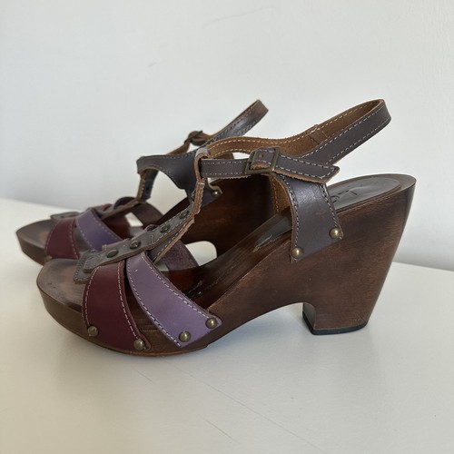 Scarpe lotus marrone zeppa - scarpe,