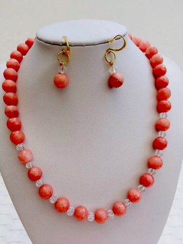 Set collana orecchini - set,