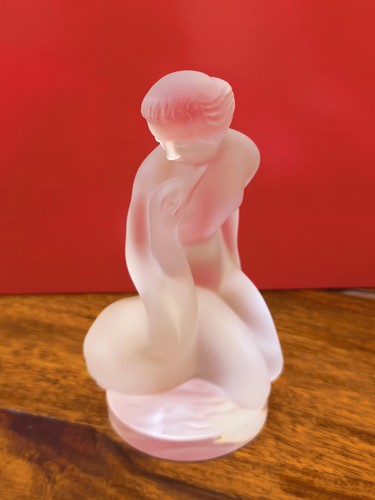Lalique leda con cigno - leda,