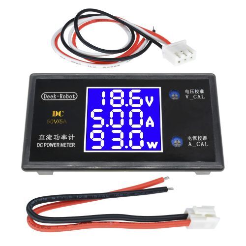 Voltmetro digitale 50v 5a - dc,