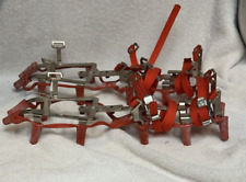 SMC Ramponi da Arrampicata su Ghiaccio 12 Punti con Cinghie di Impugnatura, Punte-Protezioni Regolabili Piccoli