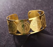 Braccialetto Religioso San Benedetto. Portafortuna e Protezione dal malocchio ¥