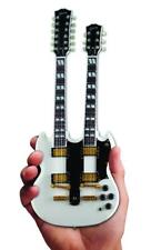 Gibson SG Eds-1275 Doubleneck White Mini Replica Chitarra