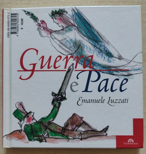 Libro illustrato guerra e - libro, "