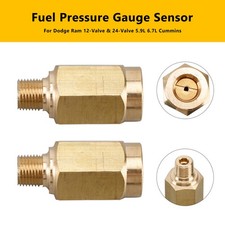 2x Diesel Fuel Pressure Gauge