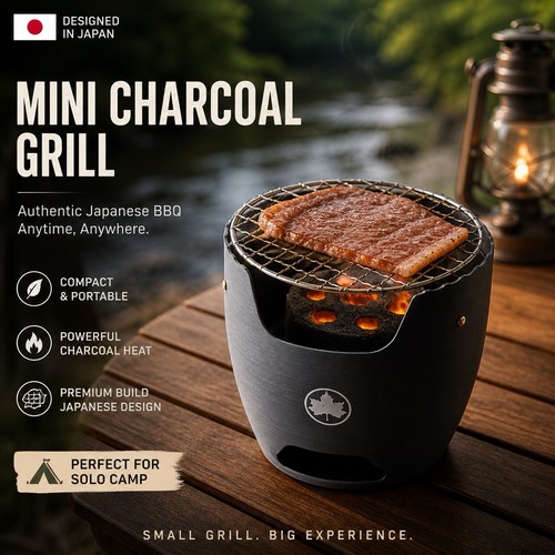 Mini kamado grill - kamado,