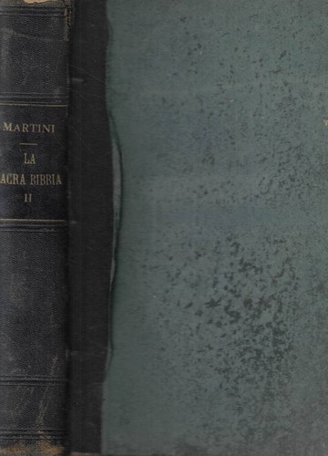 Sacra bibbia vol - la,