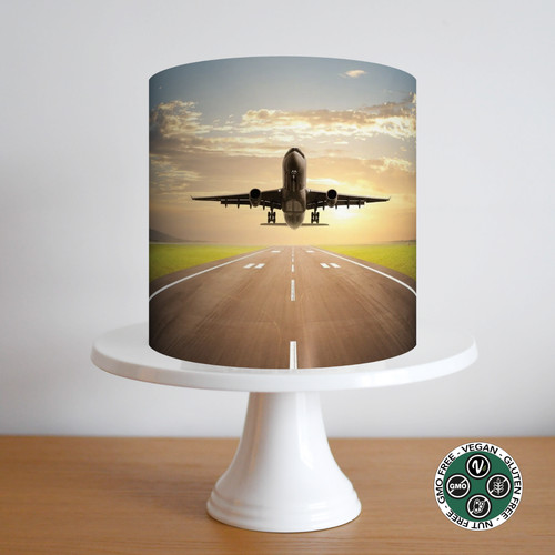 Cake topper viaggio aereo - topper,